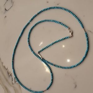 Lagos turquoise necklace